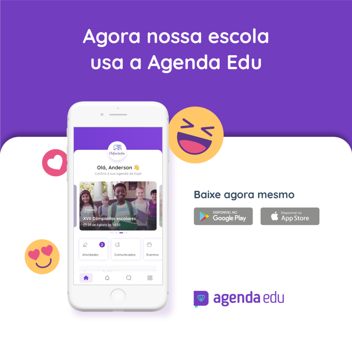 🔽 [Baixe Aqui] Material de Divulgação Agenda Edu – Agenda Edu