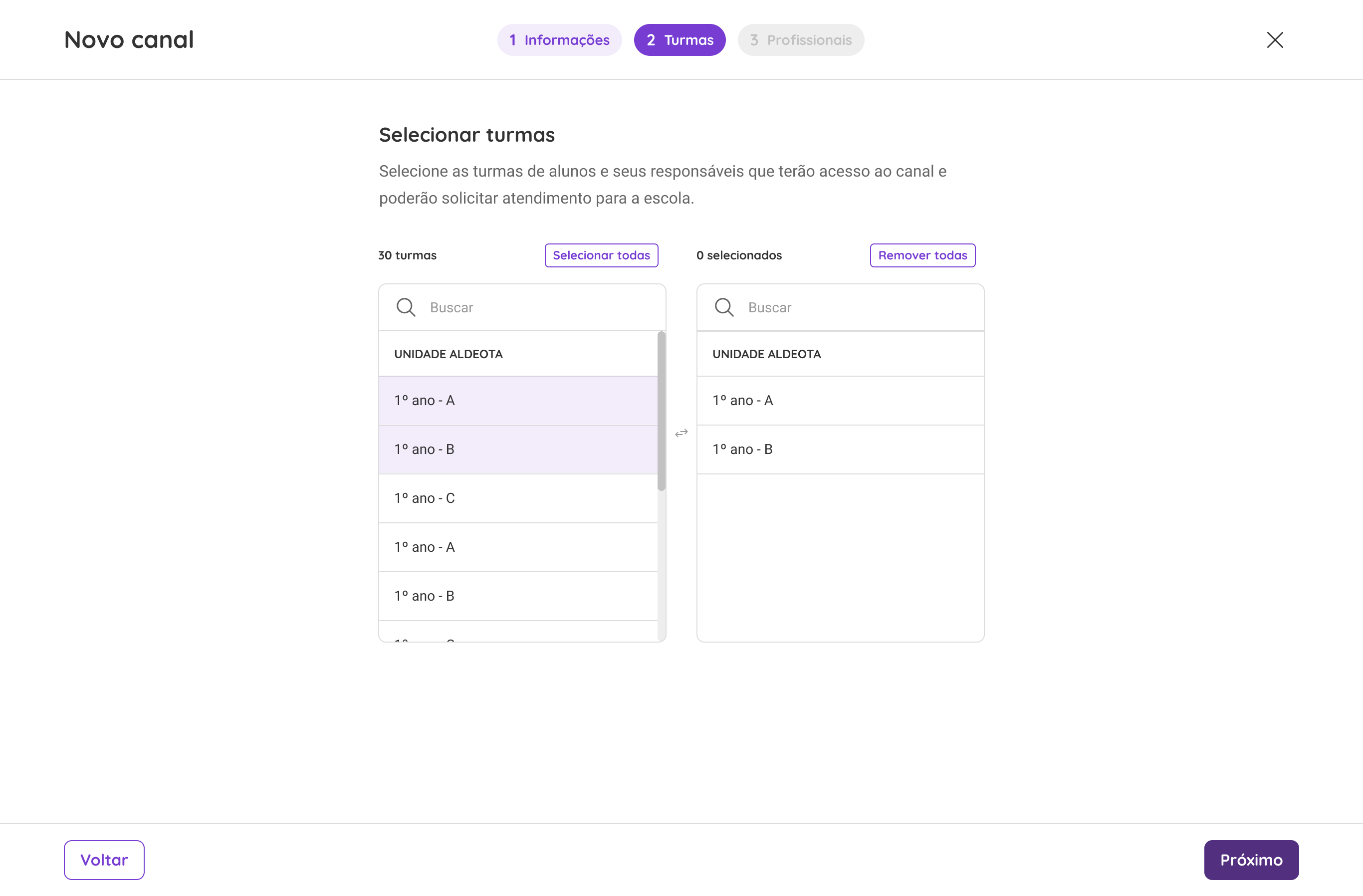 [Plataforma] B2 - Formulário - Canal de atendimento - Selecionar turmas.png