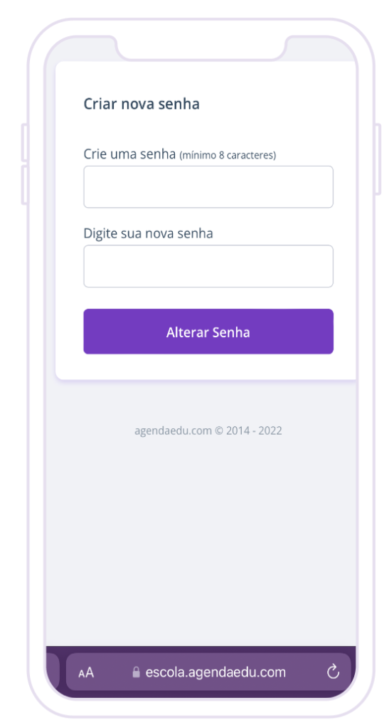 Esqueci a senha, o que fazer? – Agenda Edu