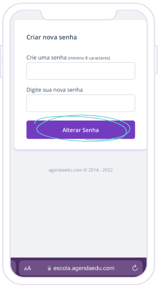 Esqueci a senha, o que fazer? – Agenda Edu